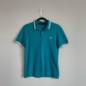 Fred Perry Teal Green Polo